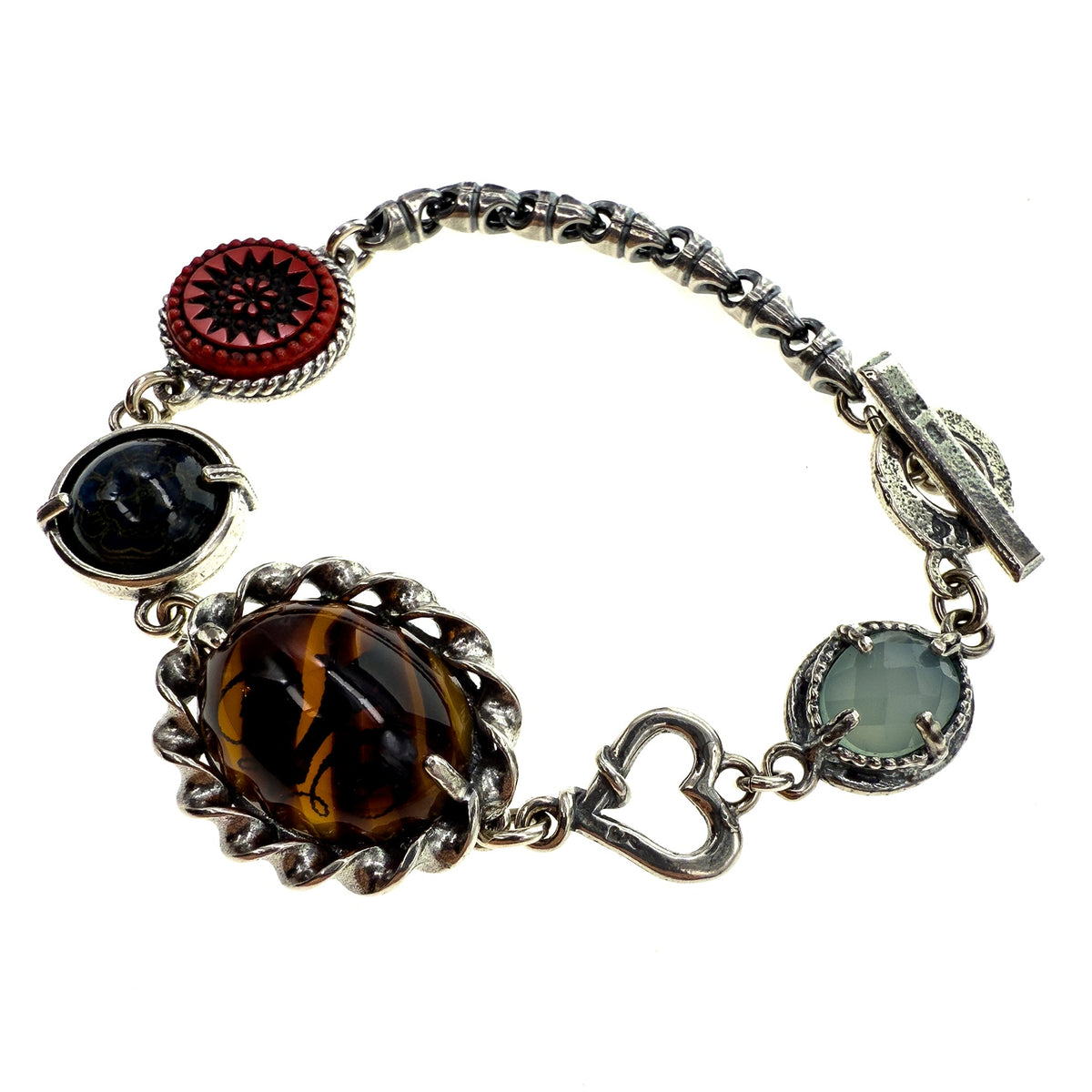Ex Voto Charm Bracelet – Sterling Silver – Gem Kingdom