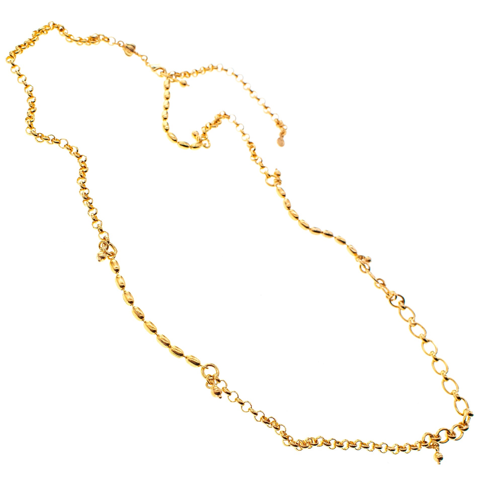 Versatile Multi-Link Chain – Gold Plated – Gem Kingdom