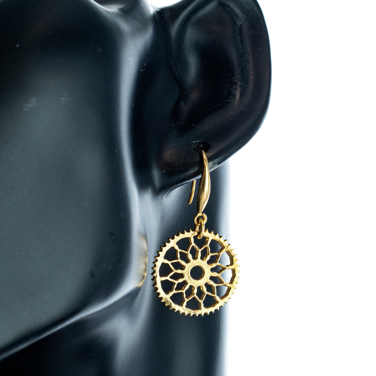 Metropolis I Single Earring – Gold Plated – Gem Kingdom