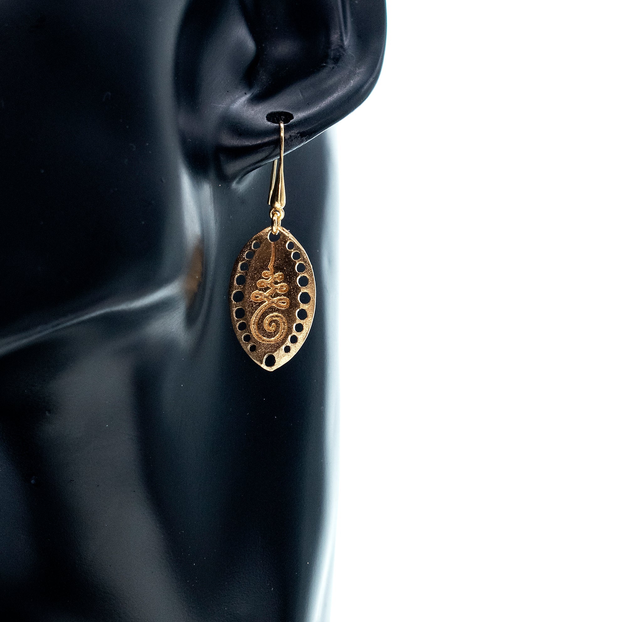 Unalome Single Earring