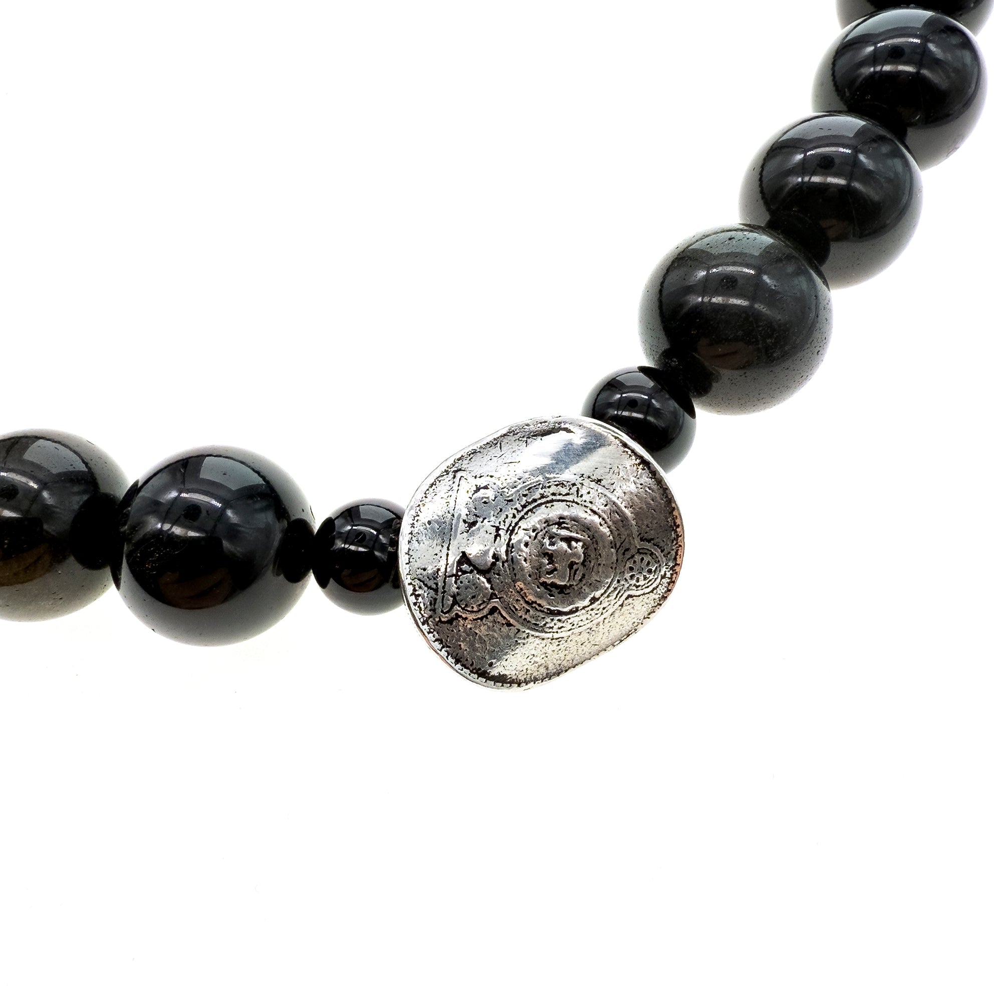 Rebel Rebel Obsidian Beaded Necklace