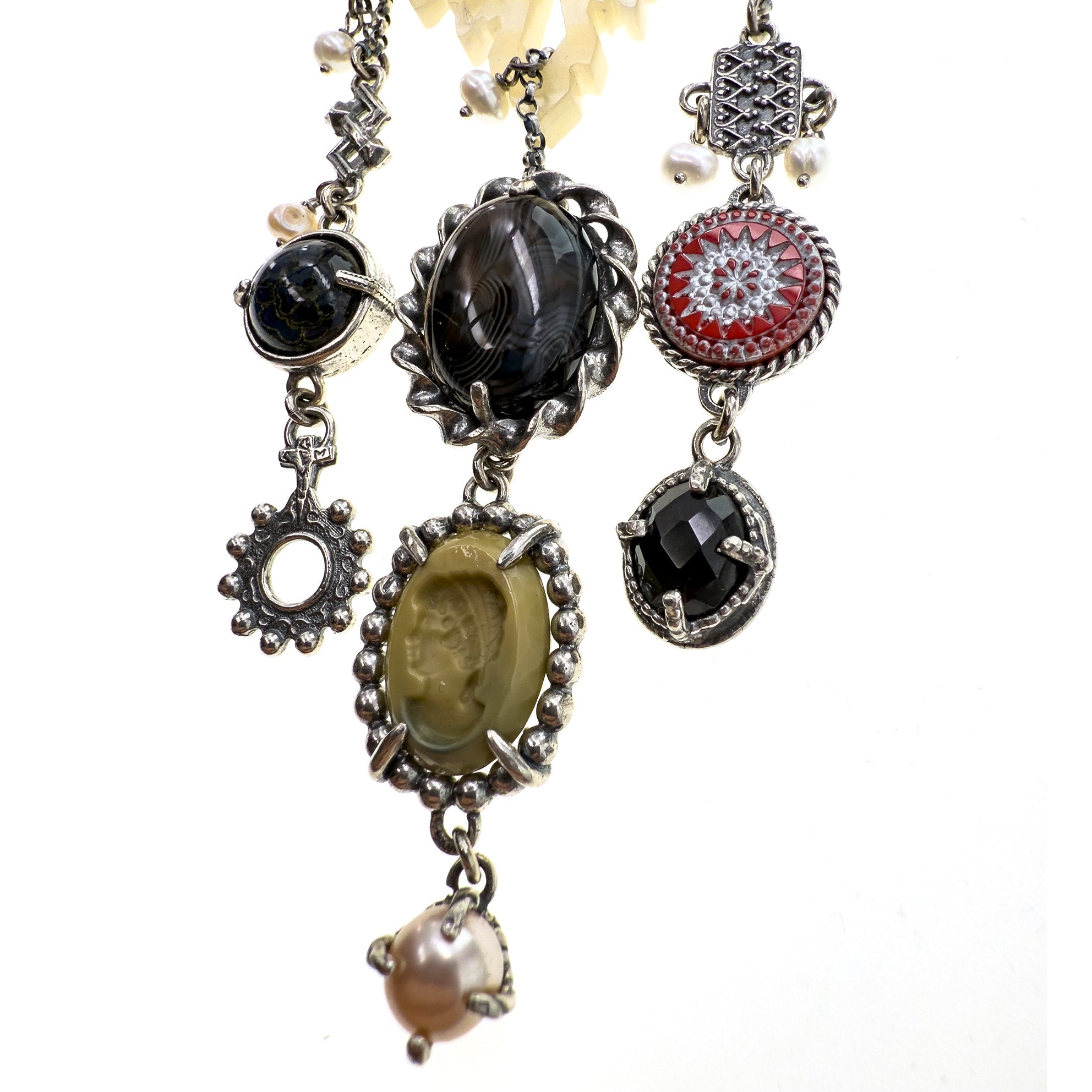 Sacred Heart Statement Necklace
