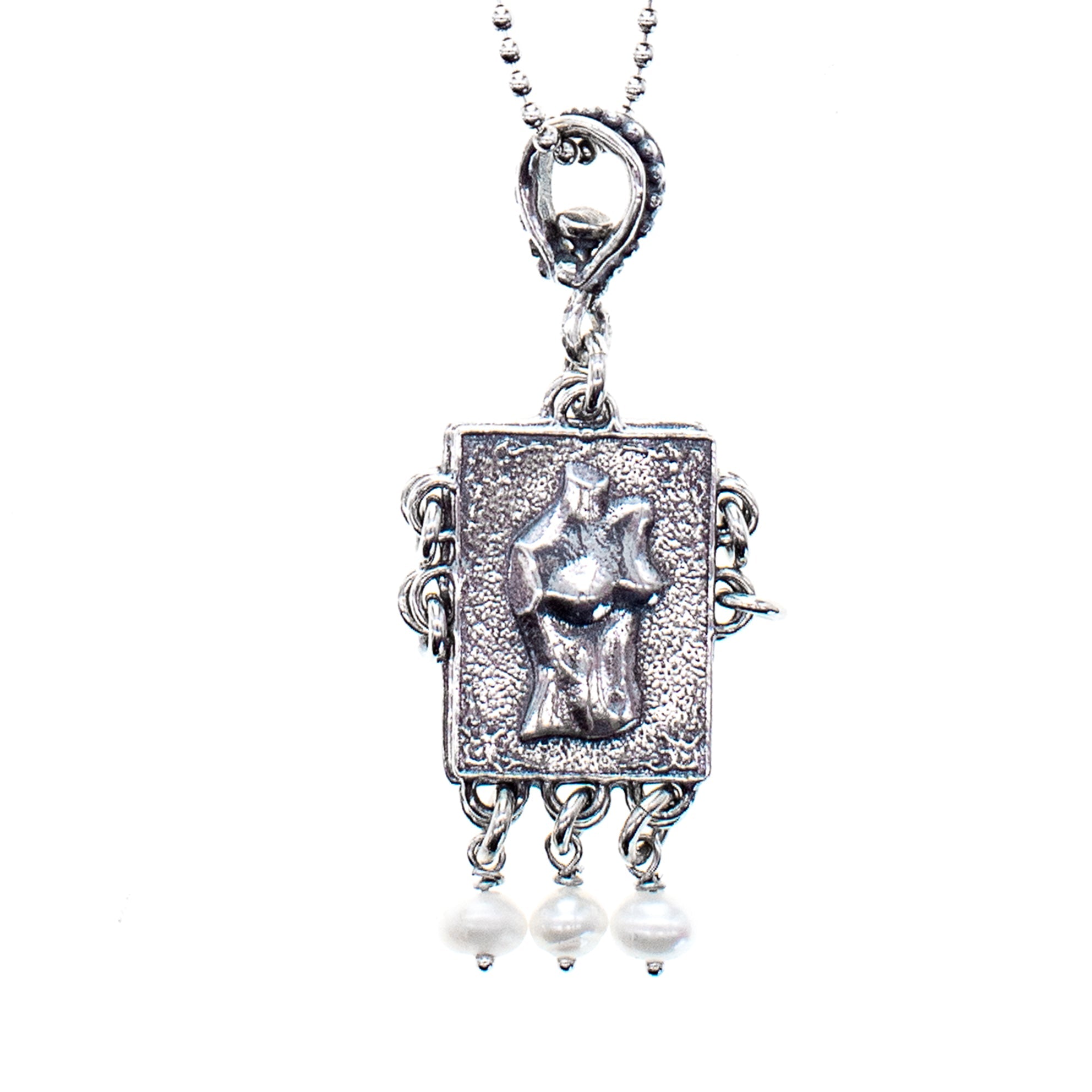 Ex Voto Torso Necklace – Sterling Silver – Gem Kingdom