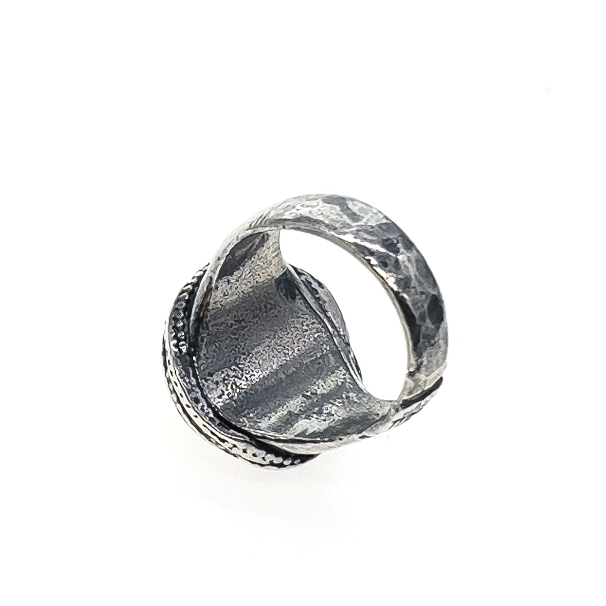 Maltezer Kruis Ring Wit – Sterling Zilver – Gem Kingdom
