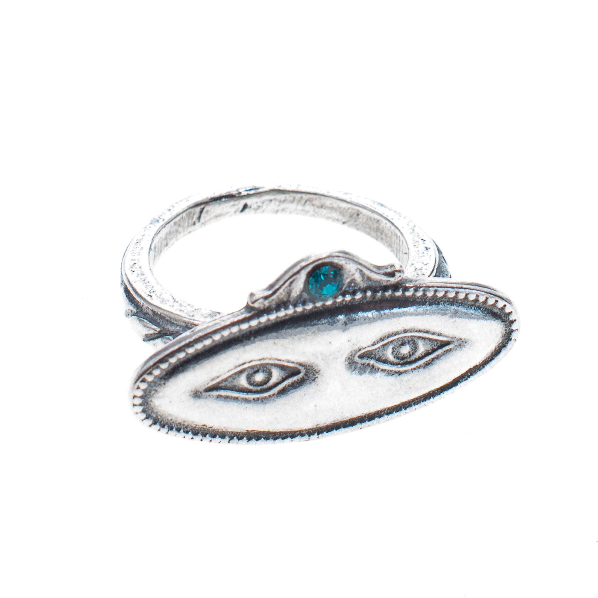 Eye See You Ring – Sterling Silver – Gem Kingdom