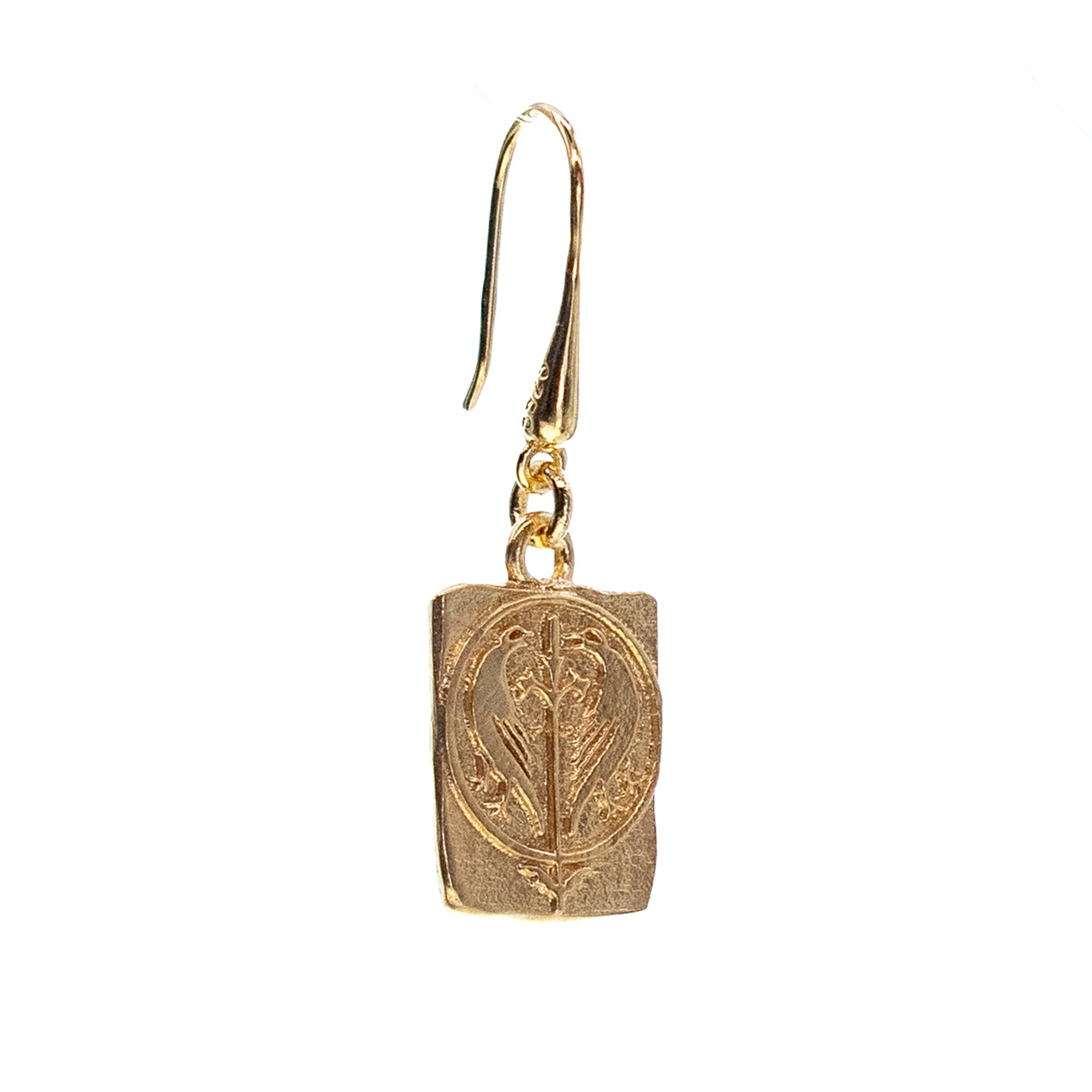 Love Birds Single Earring