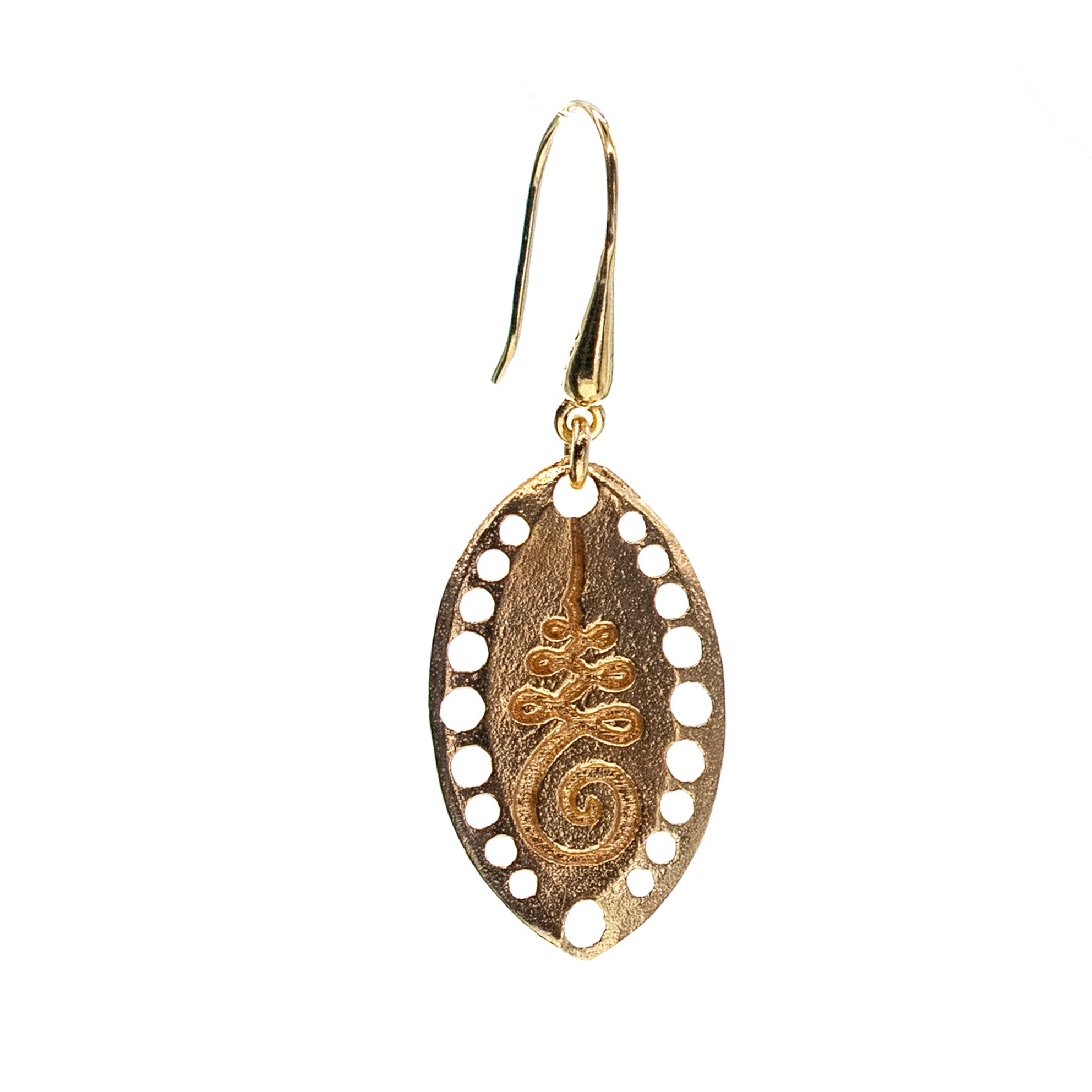 Unalome Single Earring