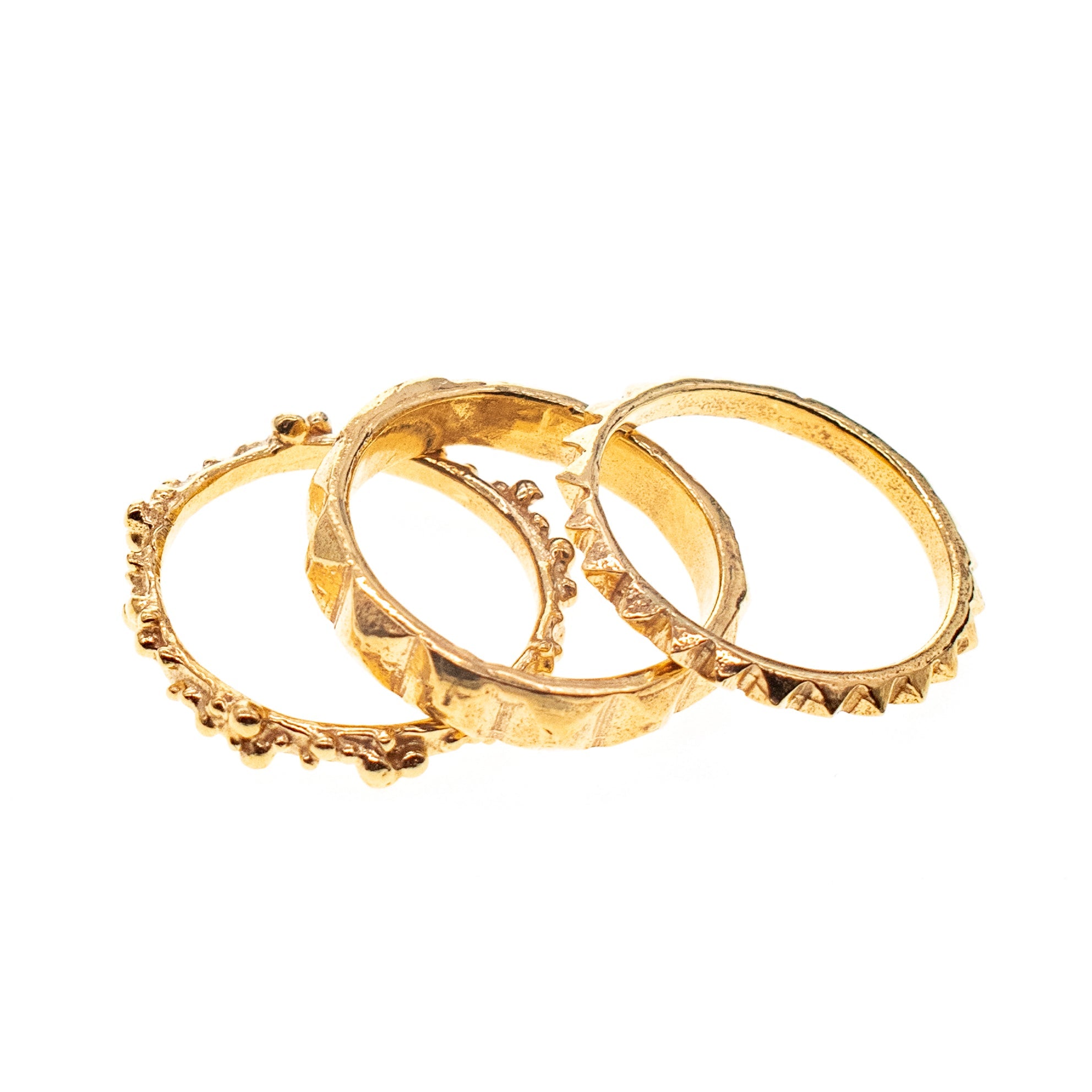 Studded Stapelringen