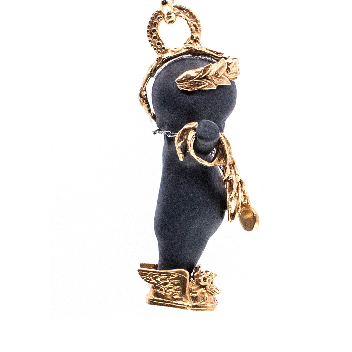 Olympia Ketting Zwart En Goud – Verguld – Gem Kingdom