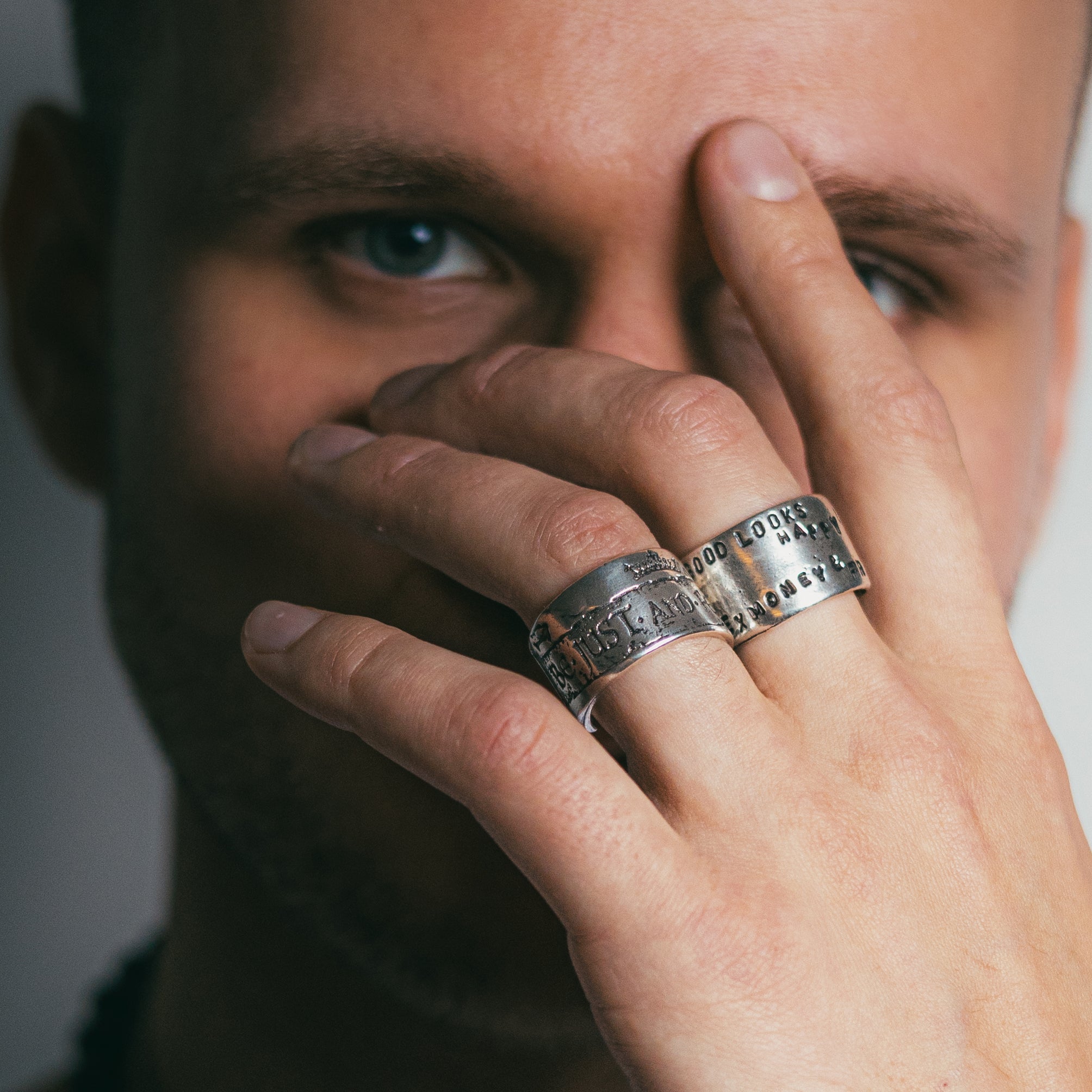 Silver rings