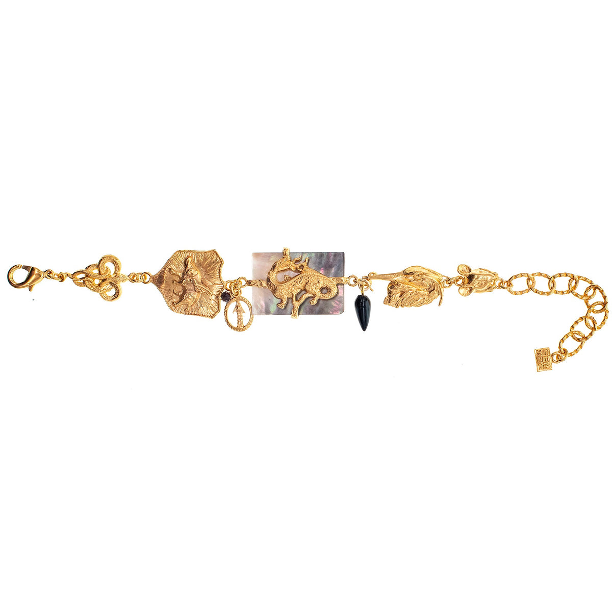 Lucky Creatures Armband – Verguld – Gem Kingdom