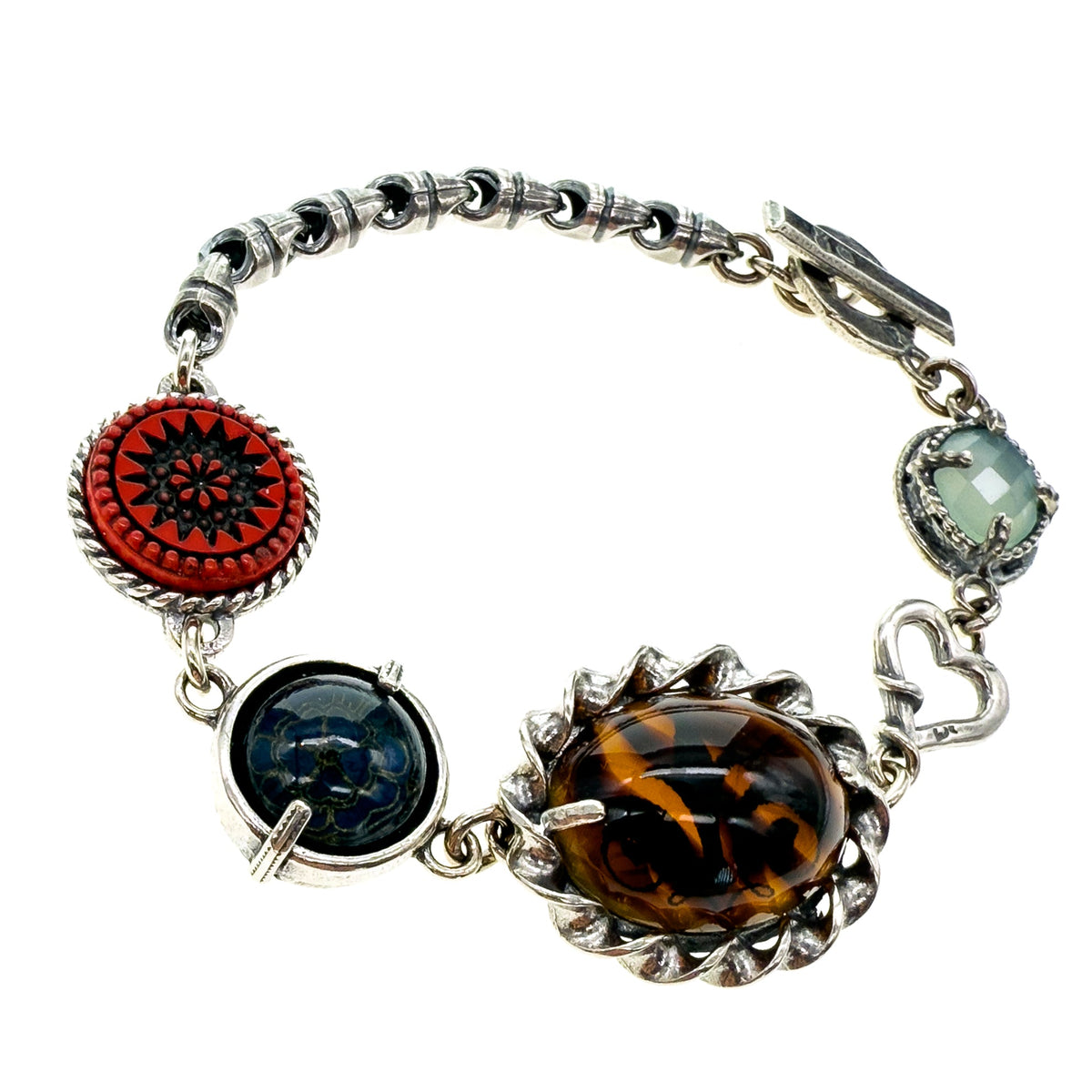Ex Voto Charm Bracelet – Sterling Silver – Gem Kingdom