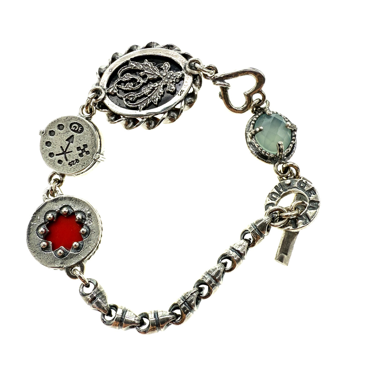 Ex Voto Charm Bracelet – Sterling Silver – Gem Kingdom