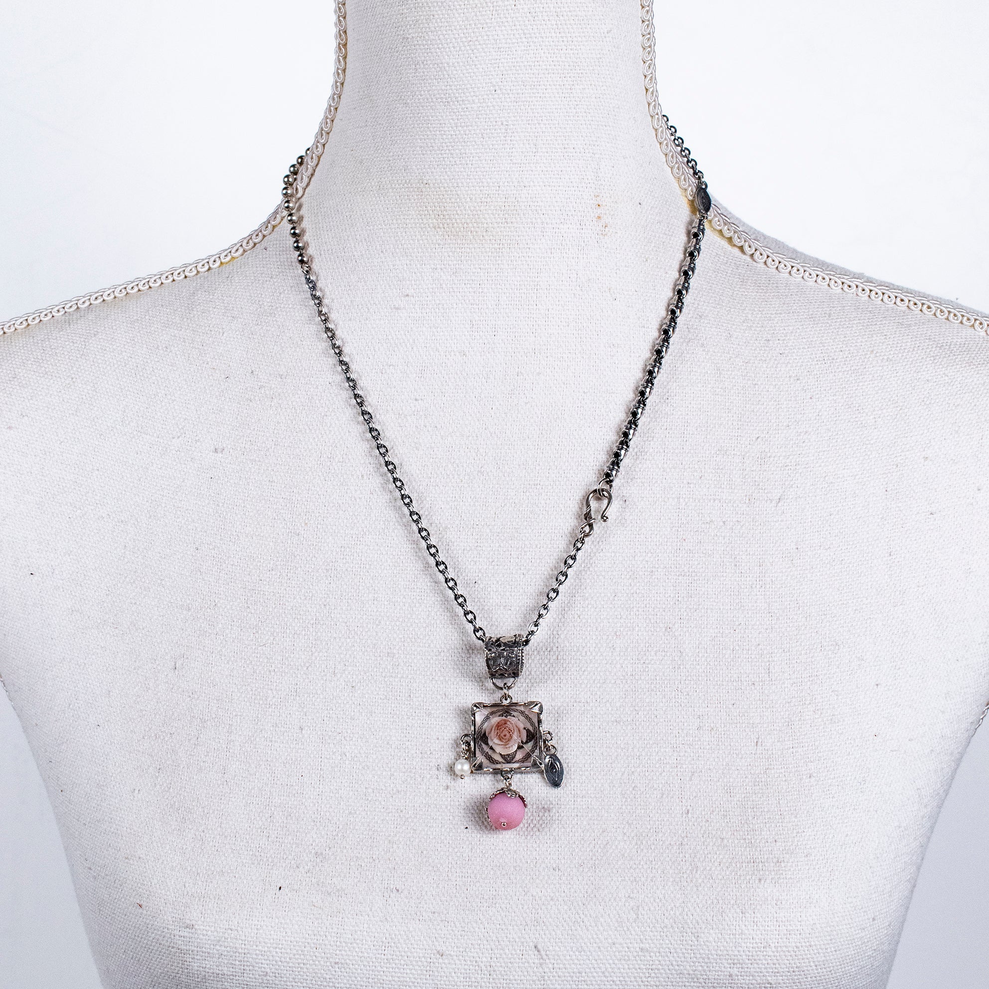 Sterling Silver Mixed Chain Necklace