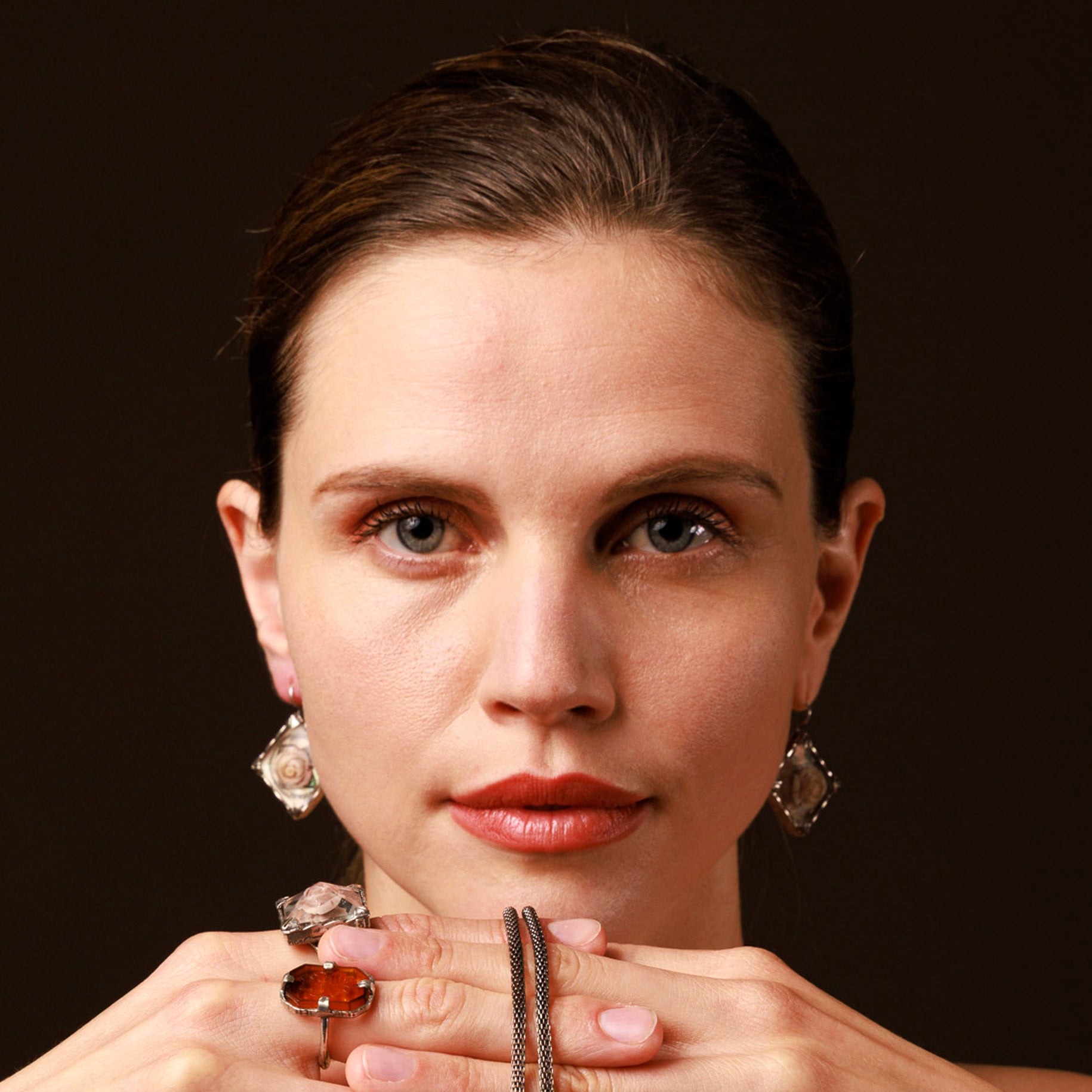 Square Rose Ring