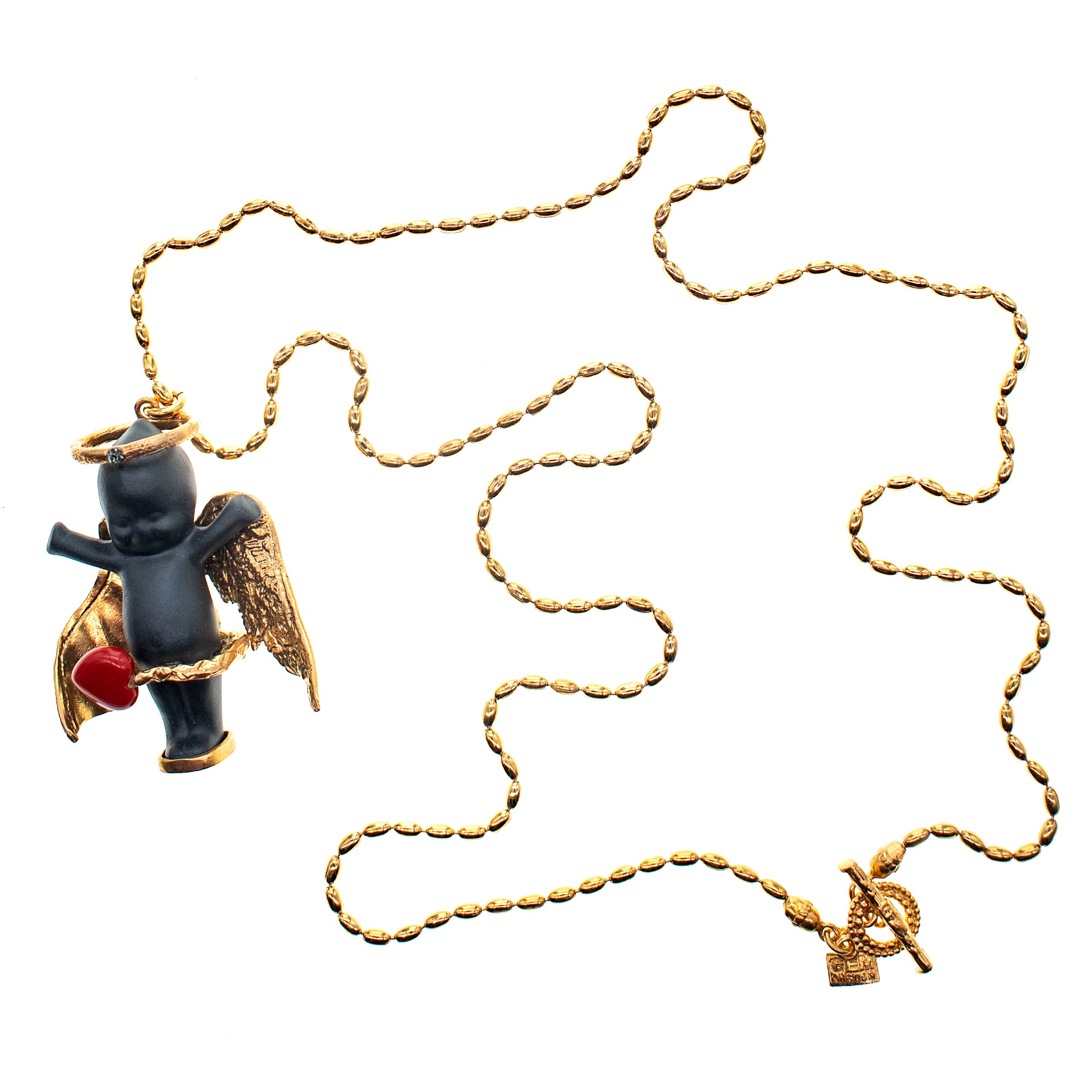 "Lucy In The Sky" Necklace Black And Gold