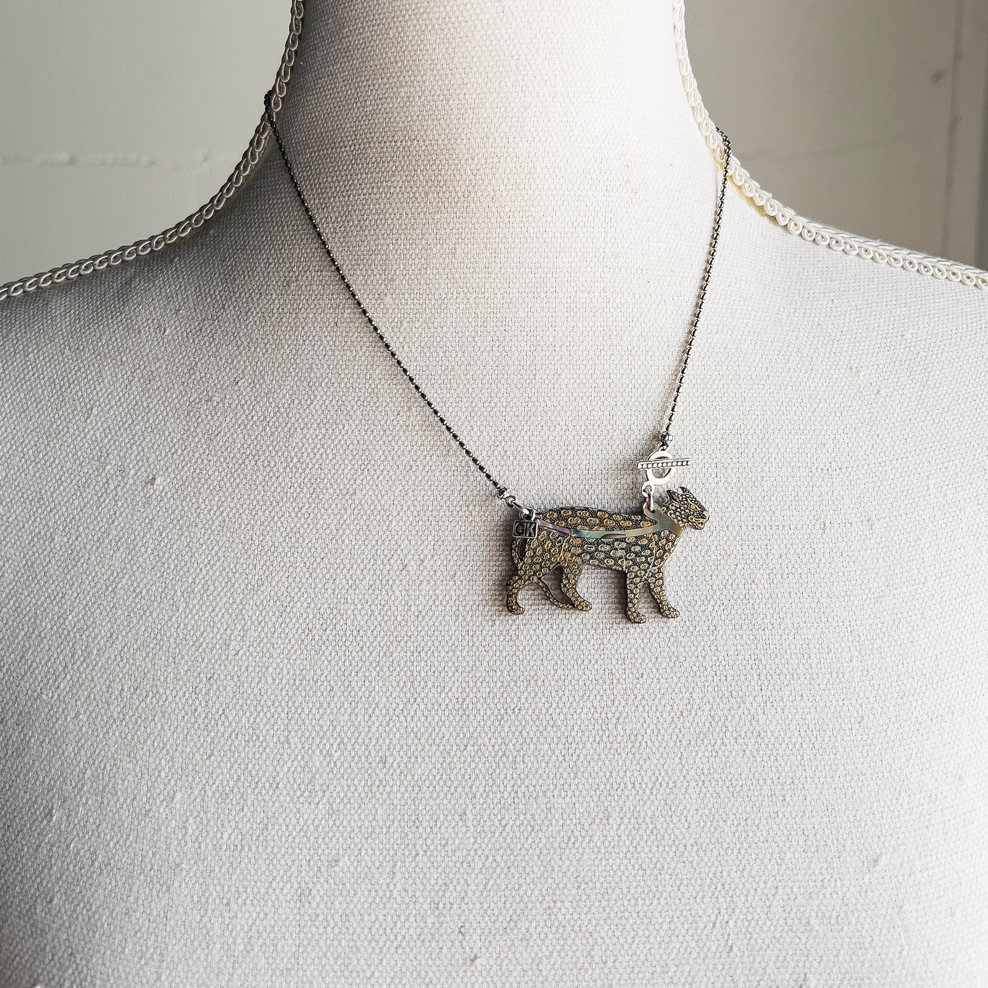 Leopard Necklace – Sterling Silver – Gem Kingdom
