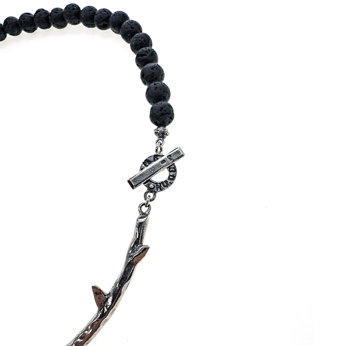 Rebel Rebel Doornen Ketting – Sterling Zilver – Gem Kingdom