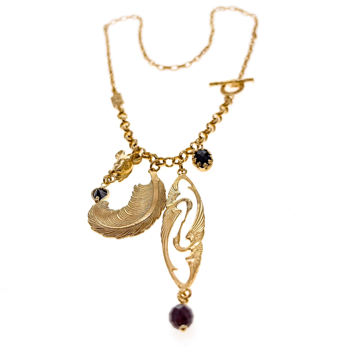 Charm Creatures Necklace – 18k Gold Plated – Gem Kingdom
