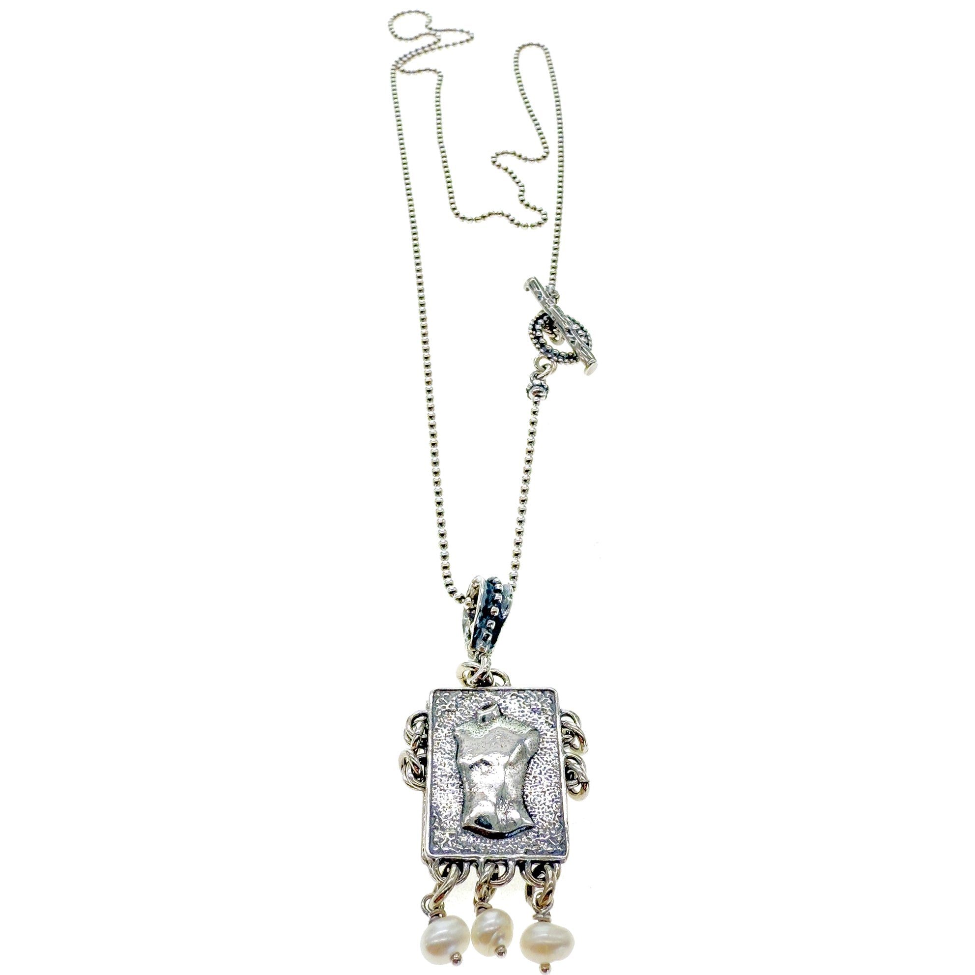 Ex Voto Torso Necklace – Sterling Silver – Gem Kingdom