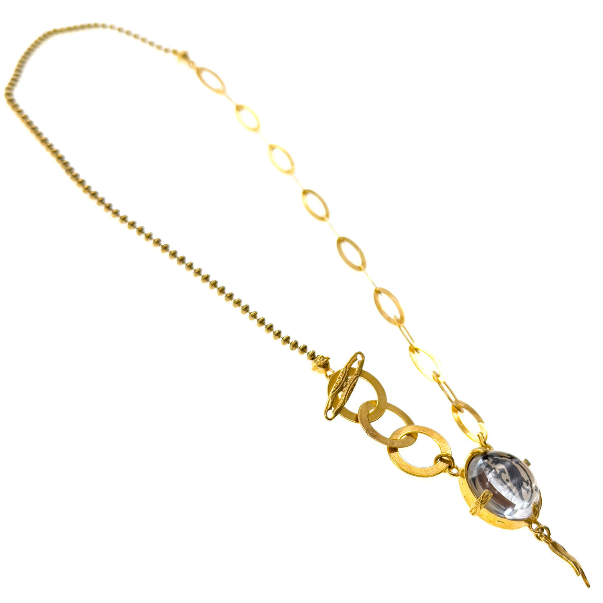 Love Birds Ketting – Verguld – Gem Kingdom
