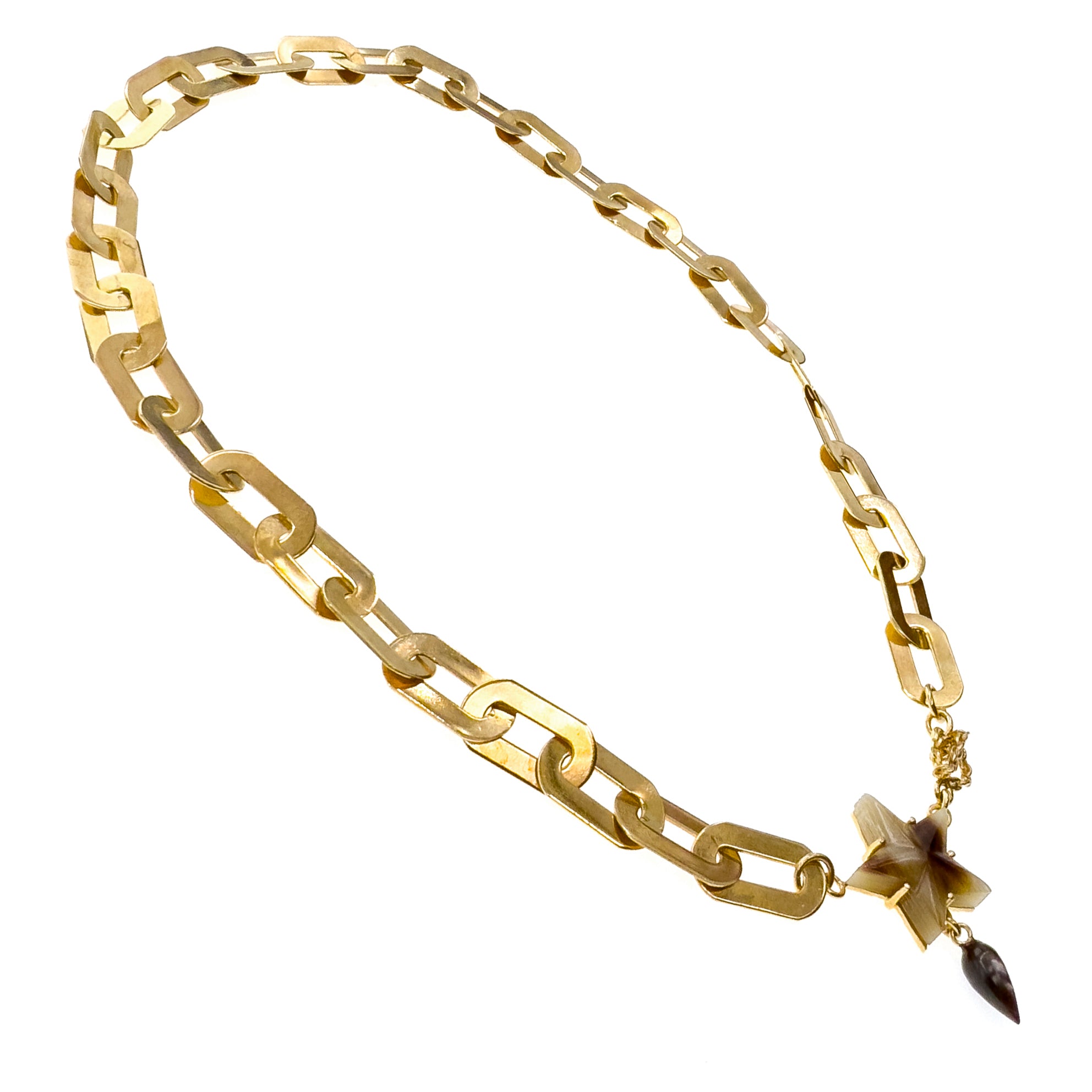 Horn Star Necklace