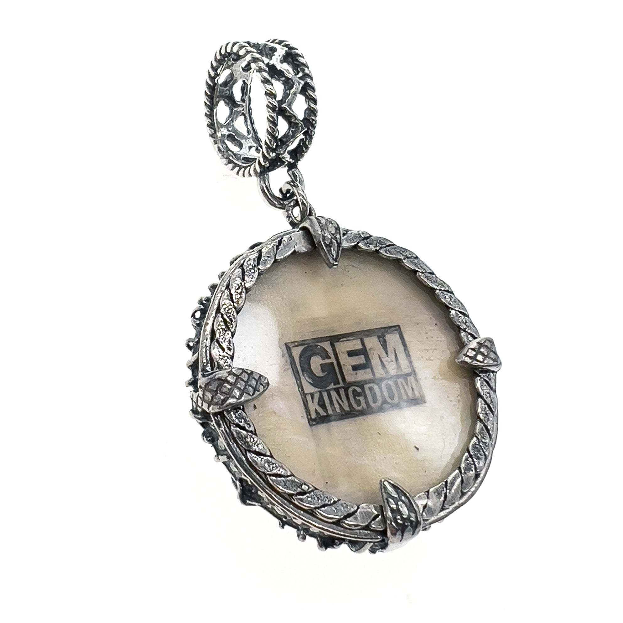 Picasso Sterling Silver Pendant – Sterling Silver – Gem Kingdom