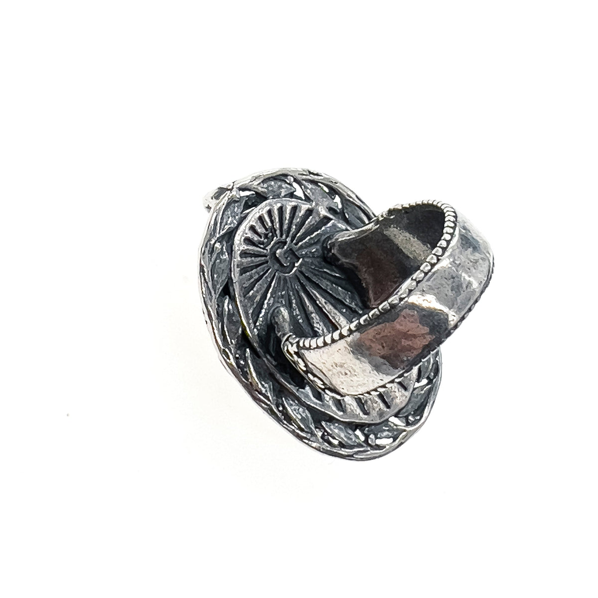 Witte Fleur-De-Lis Ring – Sterling Zilver – Gem Kingdom