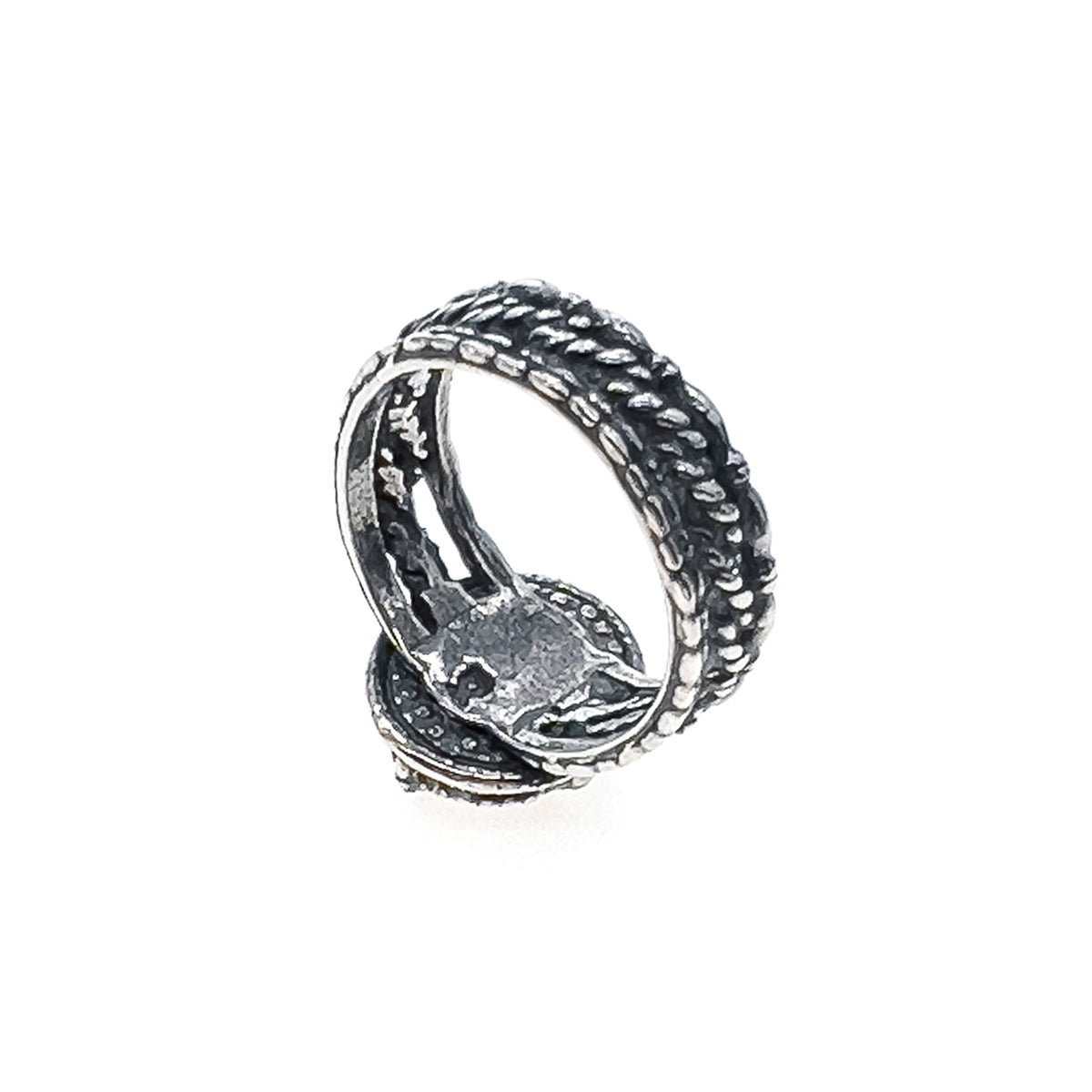 Camee Ring Rood – Sterling Zilver – Gem Kingdom