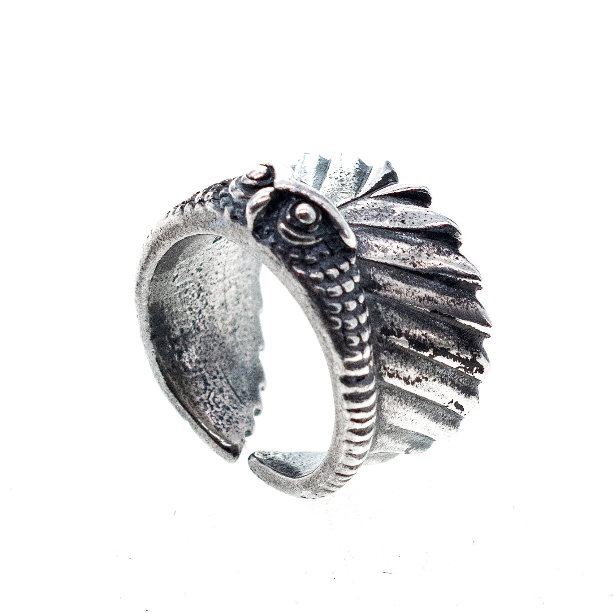 Owl Ring – Sterling Silver – Gem Kingdom