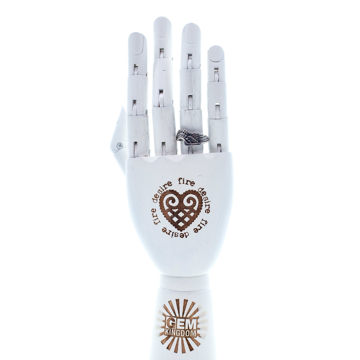 Wing Ring – Sterling Silver – Gem Kingdom
