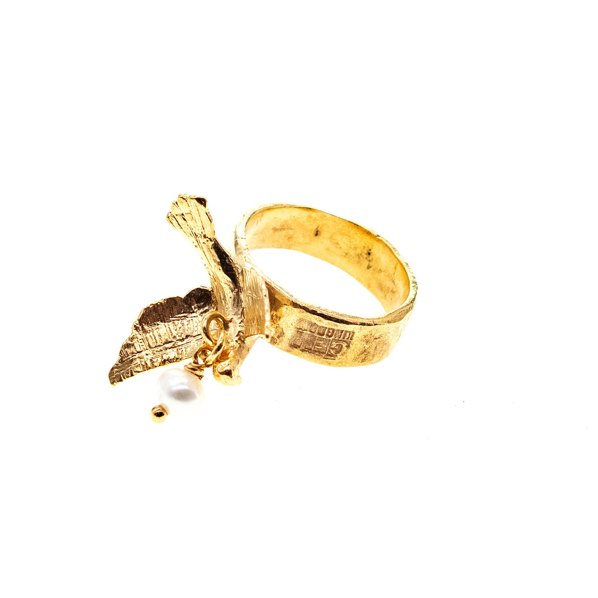 Bird Ring – Gold Plated – Gem Kingdom