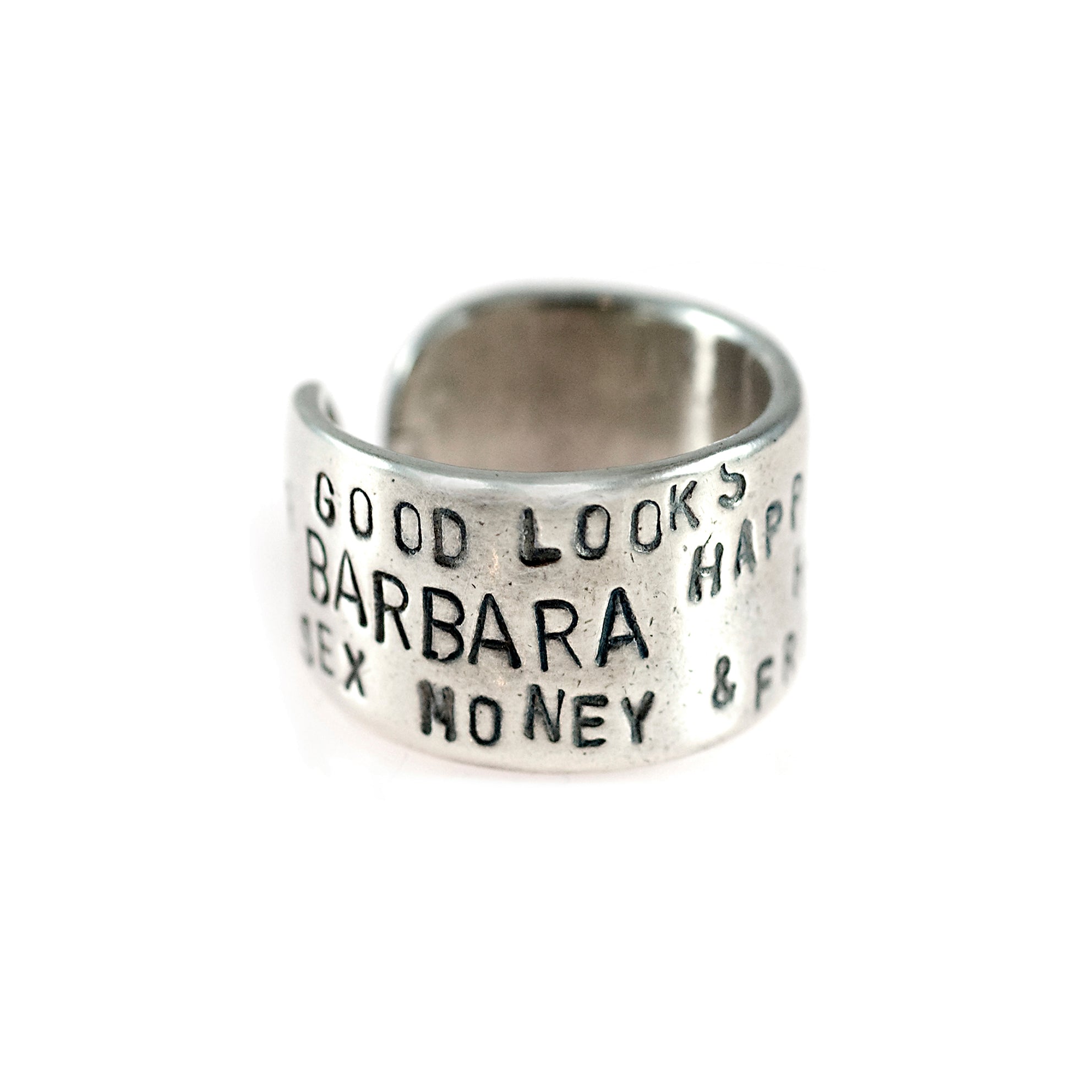 Sterling Silver Good Luck Ring