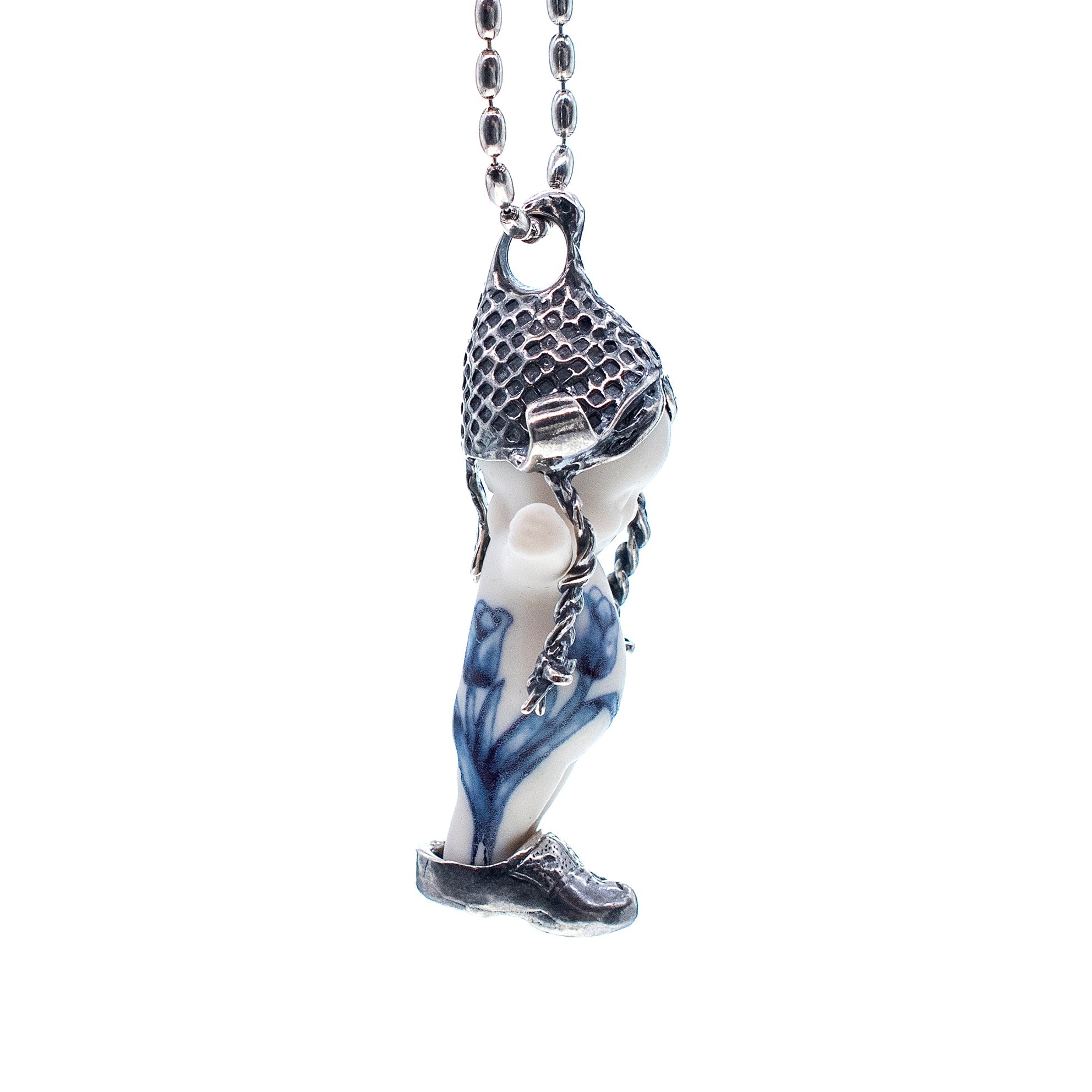 Tulip Silver Necklace – Sterling Silver – Gem Kingdom