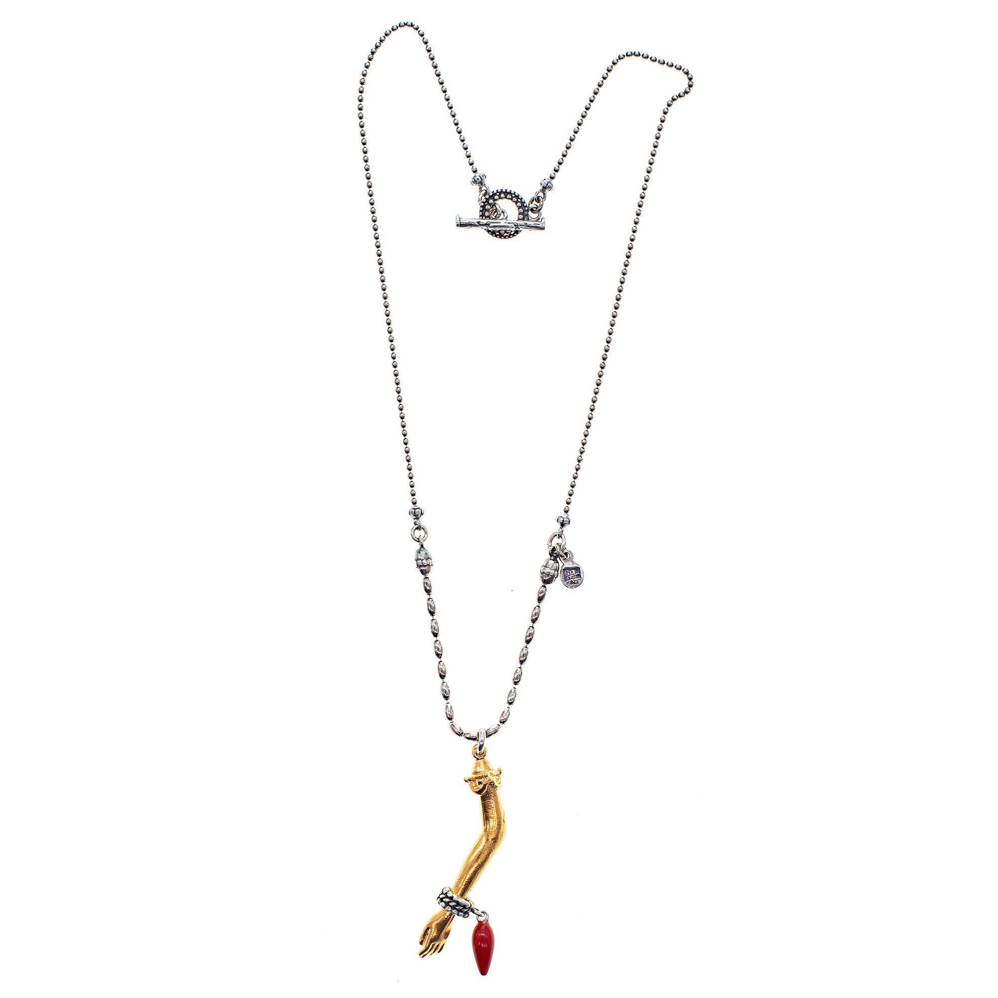 Arm Necklace – Sterling Silver – Gem Kingdom